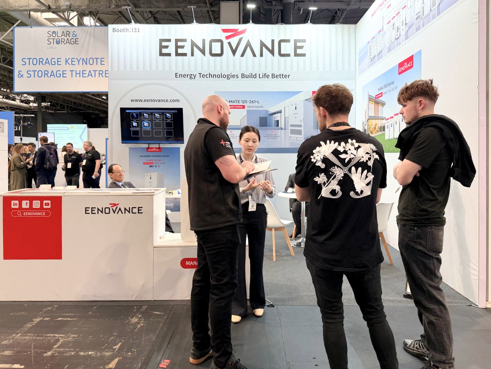 EENOVANCE Highlights Flexible Storage Solutions at Solar & Storage Live UK 2026